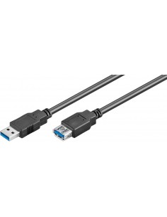 CABLE USB 3.0 A- A MACHO/...